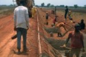 Contrôle des travaux d’aménagements hydro-agricoles de 1000 ha de plaines rizicoles à Koundian